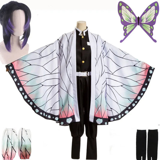 Chile Hot Sales Disfraz Cosplay Kochou Shinobu Kimono Cosplay Costume With Wig So ist Leben