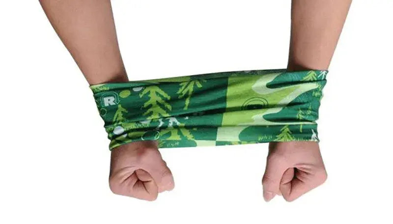 Beliebter Bandana-Schal-Ring für Kinder, multifunktional, nahtlos, röhrenförmig, magische Bandanas, Schlauchschal, Geschenk für Baby-Stirnband, Hijab - So ist Leben