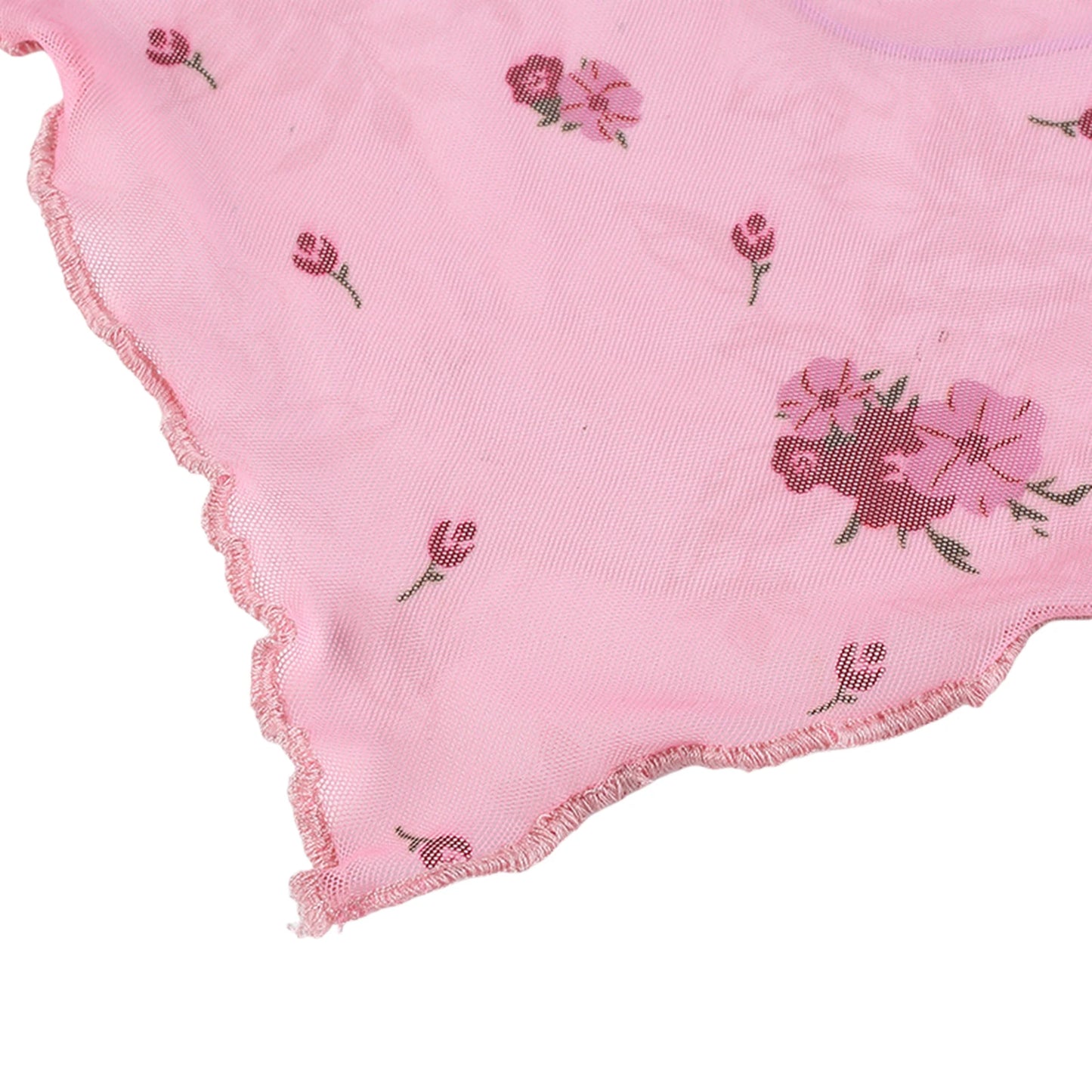 Neckholder‑Top mit floralem Print - So ist Leben