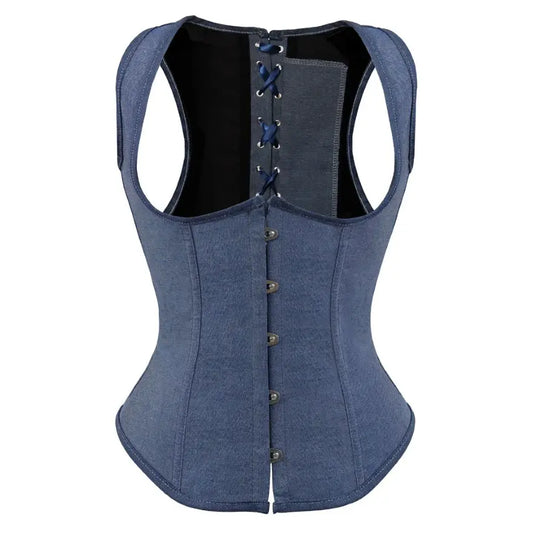 Gothic Sexy Straps Unterbrust Korsett Weste Spitze Oben Ohne Knochen Taille Trainer Abnehmen Korsett Bustier Dessous Top Plus Größe S-6XL So ist Leben