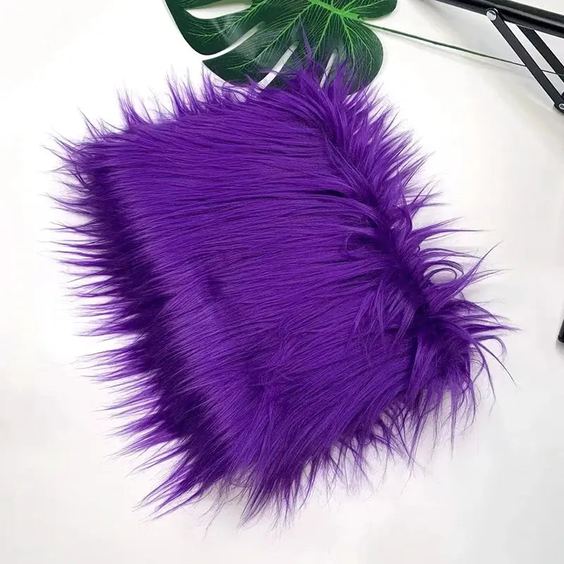 Diverse Farben Faux Pelz Stoff 25x45 cm 8 cm - So ist Leben