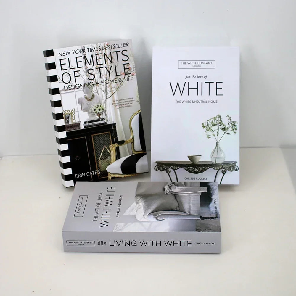 Wohnzimmerdekoration Designerbücher Couchtisch-Ornamente - So ist Leben