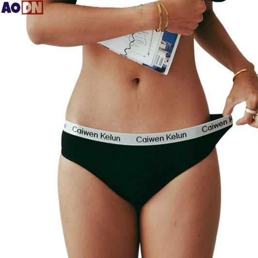 Komfort Modal Damen Höschen Alphabet Gedruckt Gürtel Dame Unterhose Atmungsaktive Baumwolle Schritt Schlüpfer Einfarbig Mädchen Slips So ist Leben