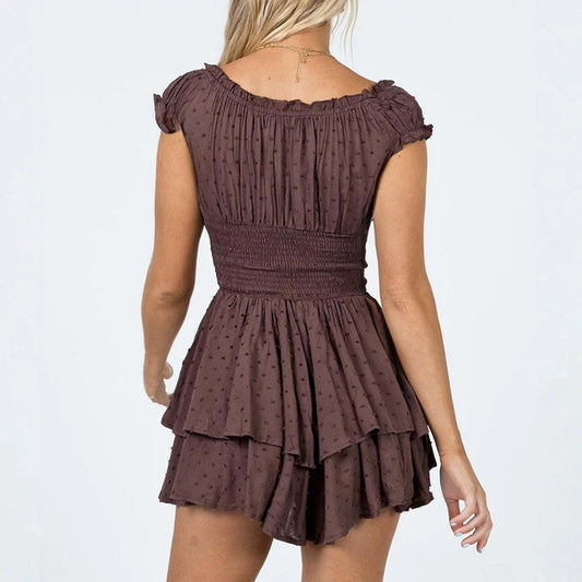Modernes A‑Linien Minikleid für kreative Frauen