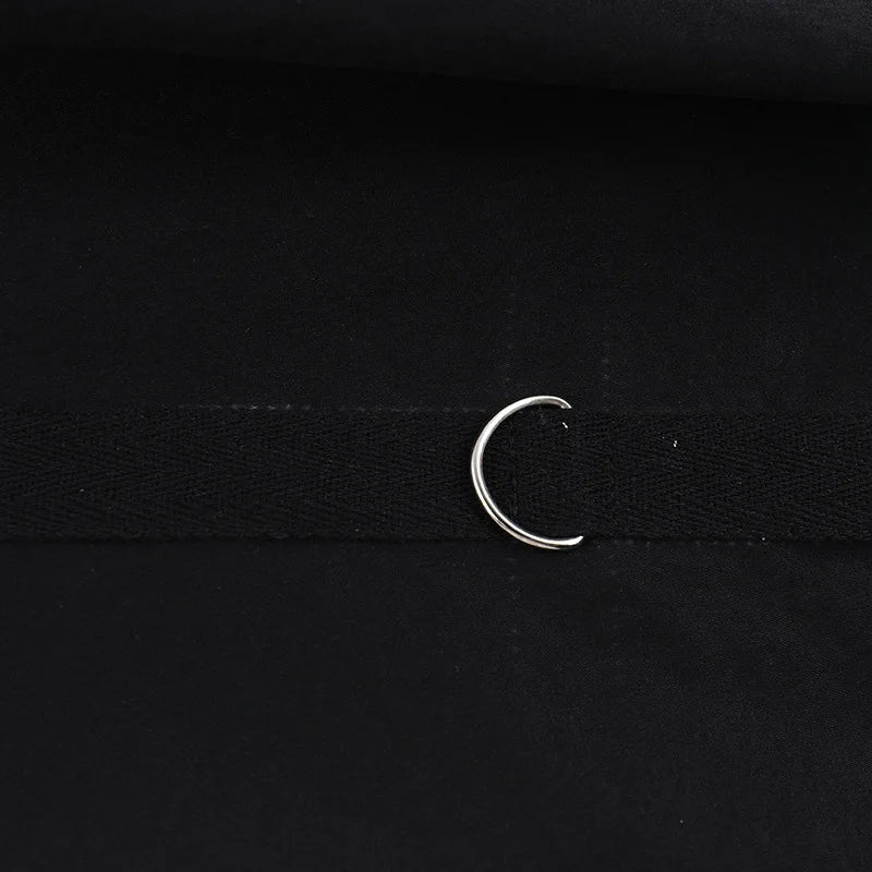 Goth Dark Acubi Mode Schwarz Swing A-linie Rock Punk Grunge Metall Schnalle Streetwear Frauen Bandage Röcke Mall Gothic Alt Tuch So ist Leben