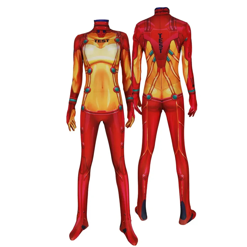 Erwachsene Anime Asuka Langley Soryu Mari Rei Ayanami Cosplay Kostüm Asuka Test Overalls Zentai Wasser T Hawween Bodysuit So ist Leben