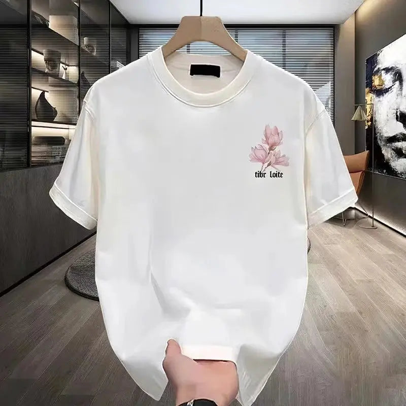 Sommerliches High-End-Feeling, cool und locker, schweres T-Shirt aus reiner Baumwolle - So ist Leben