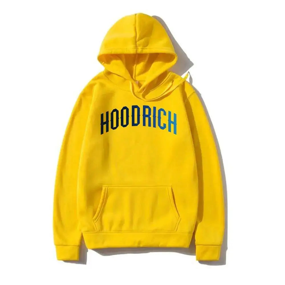 Lässiger, bedruckter Hip-Hop-Sweatshirt-Hoodie aus Baumwolle - So ist Leben