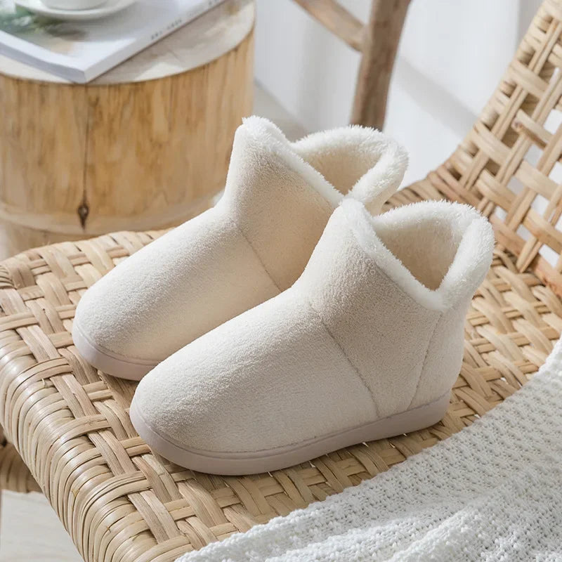 Haus Slipper Boot Cloud Damen Flip Flops Winter Warm Plüsch Indoor Home Schuhe - So ist Leben
