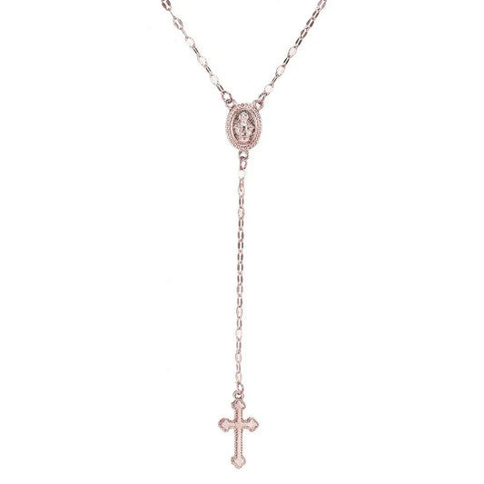 New Wish Cross Madonna Halskette, die neueste Mode für europäische und N Damen-Halsketten-Accessoires mit Anhänger So ist Leben