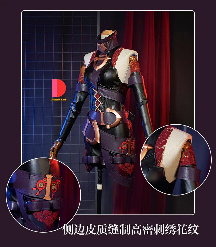 Heißes Anime-Spiel lol briar cosplay Kostüm das zurückhaltende Hunger cosplay Kostüm Kleidung Uniform Vampire künstliches Halloween So ist Leben