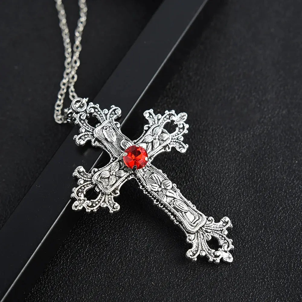Anime Death Note Misa Amane Cosplay Halskette Kreuz Anhänger Kette Frauen Männer Schmuck Gothic Lolita Prop Zubehör Halloween - So ist Leben