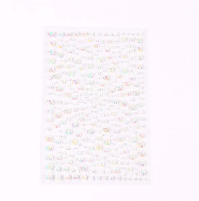 Selbstklebende Gesicht Dekoration Strass Aufkleber Musik Festival Halloween Party Telefon Kristall Aufkleber Kunst DIY Diamant Aufkleber So ist Leben