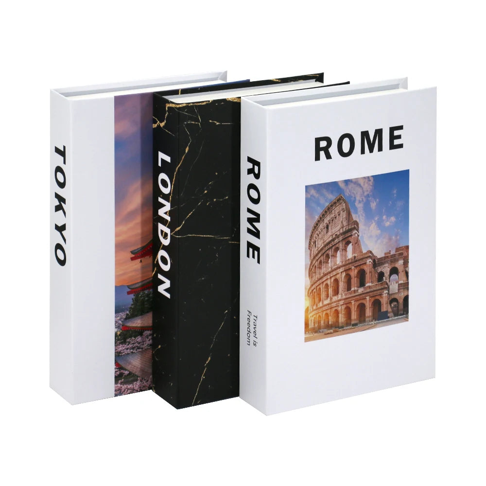 Wohnzimmerdekoration Designerbücher Couchtisch-Ornamente - So ist Leben