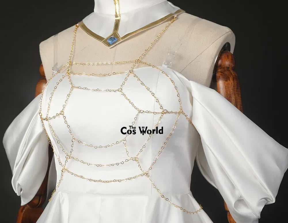 COSda@Overlord Albedo Weißes Kleid Outfits Anime Cosplay KostümeCOSda@ So ist Leben