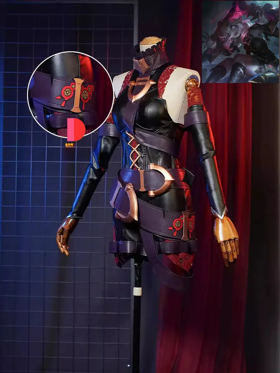 Heißes Anime-Spiel lol briar cosplay Kostüm das zurückhaltende Hunger cosplay Kostüm Kleidung Uniform Vampire künstliches Halloween So ist Leben
