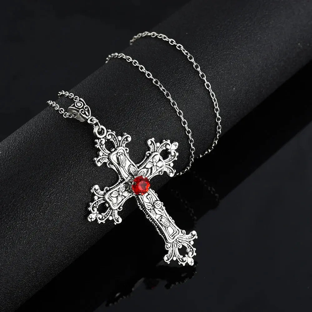 Anime Death Note Misa Amane Cosplay Halskette Kreuz Anhänger Kette Frauen Männer Schmuck Gothic Lolita Prop Zubehör Halloween - So ist Leben