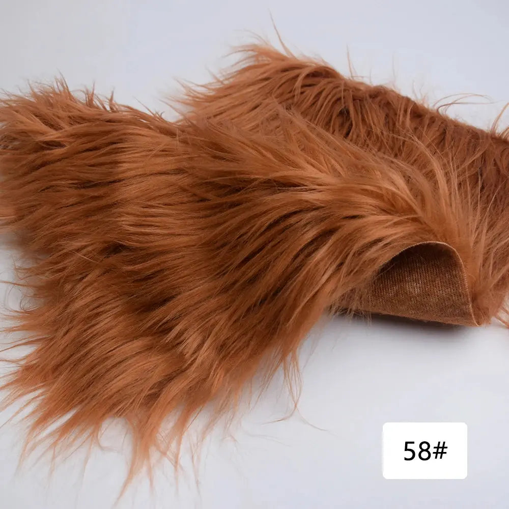 Diverse Farben Faux Pelz Stoff 25x45 cm 8 cm - So ist Leben
