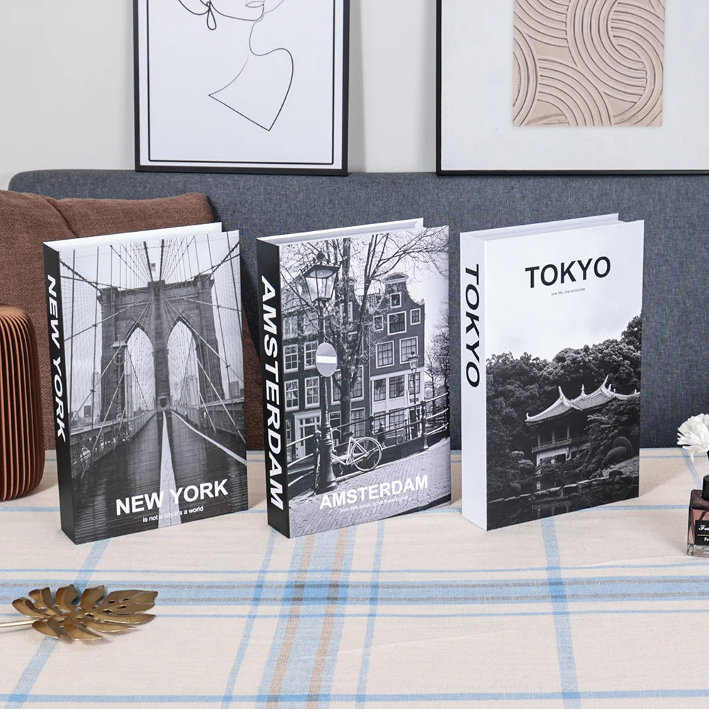 Wohnzimmerdekoration Designerbücher Couchtisch-Ornamente - So ist Leben