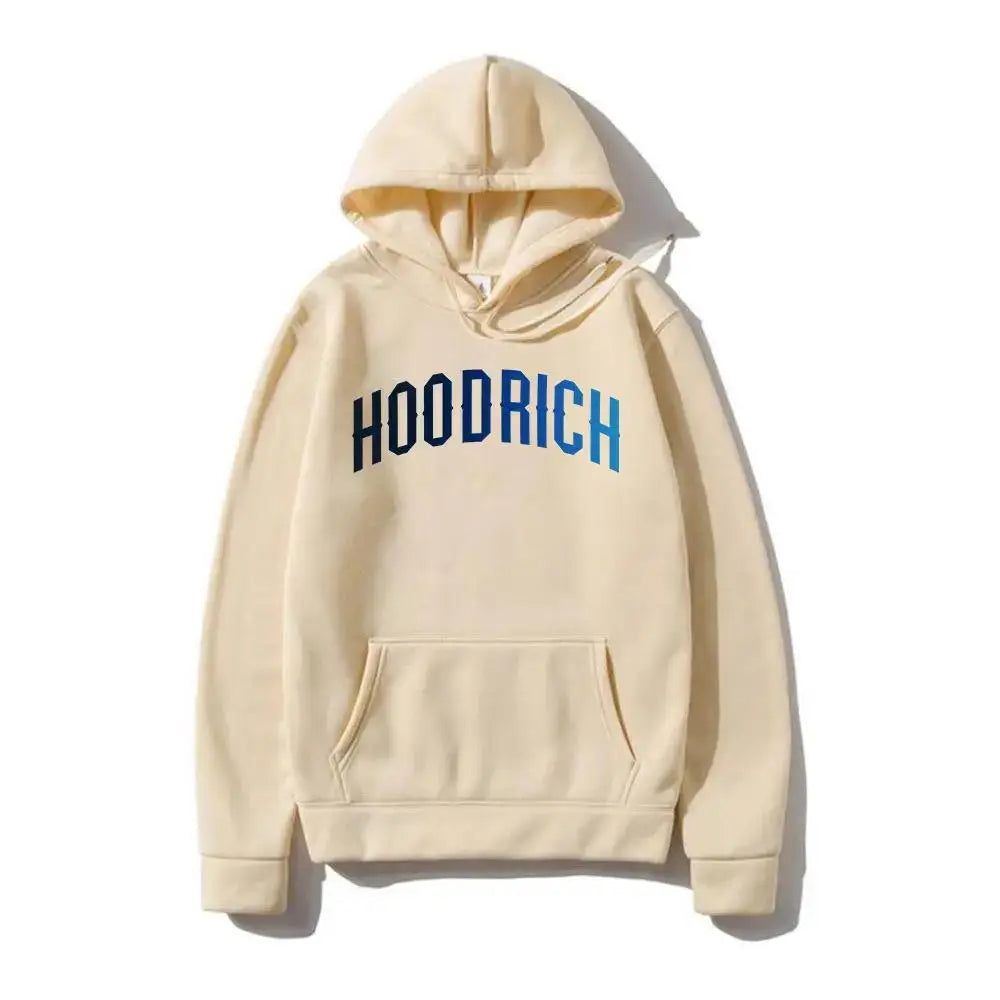 Lässiger, bedruckter Hip-Hop-Sweatshirt-Hoodie aus Baumwolle - So ist Leben