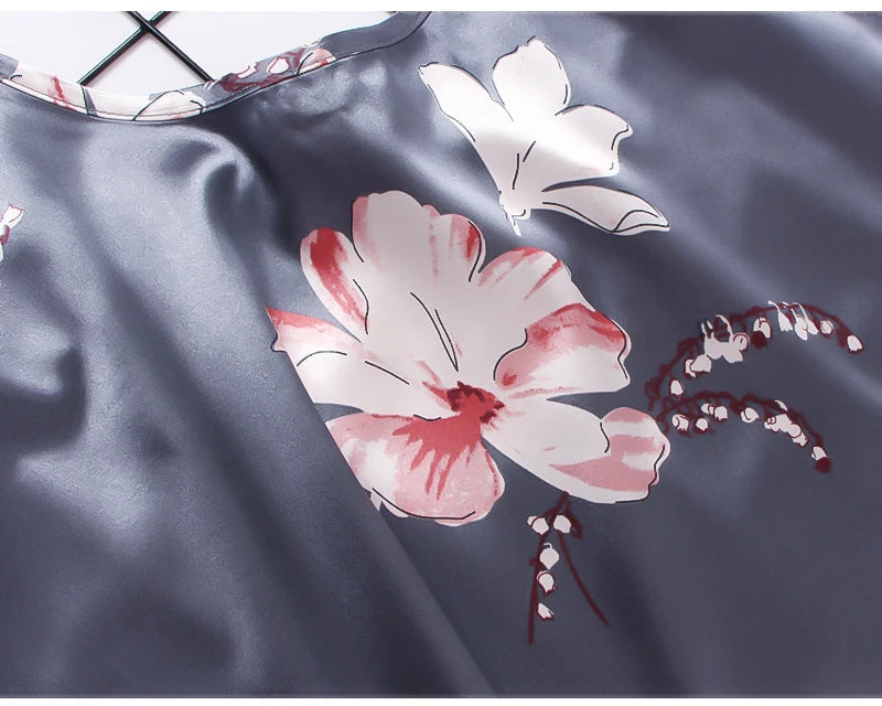 Damen Satin Seide Spitze Cami Weste Shorts Dessous Pyjamas Set Sommer Frauen Pyjamas Sets Zwei Stück Set Pijama Für Frau So ist Leben