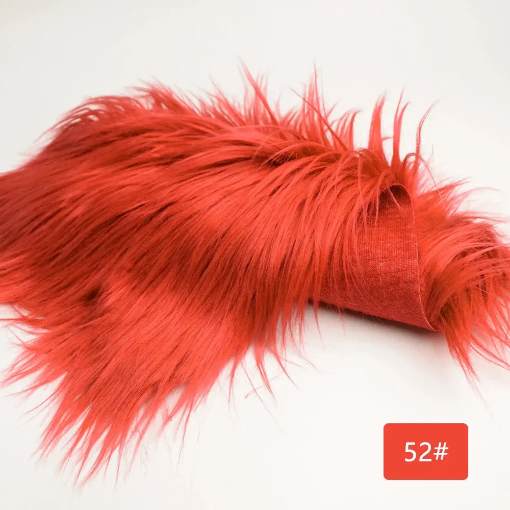 Diverse Farben Faux Pelz Stoff 25x45 cm 8 cm - So ist Leben