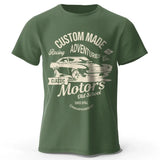 Motors Vintage Old School T-Shirt mit Grafikdruck - So ist Leben