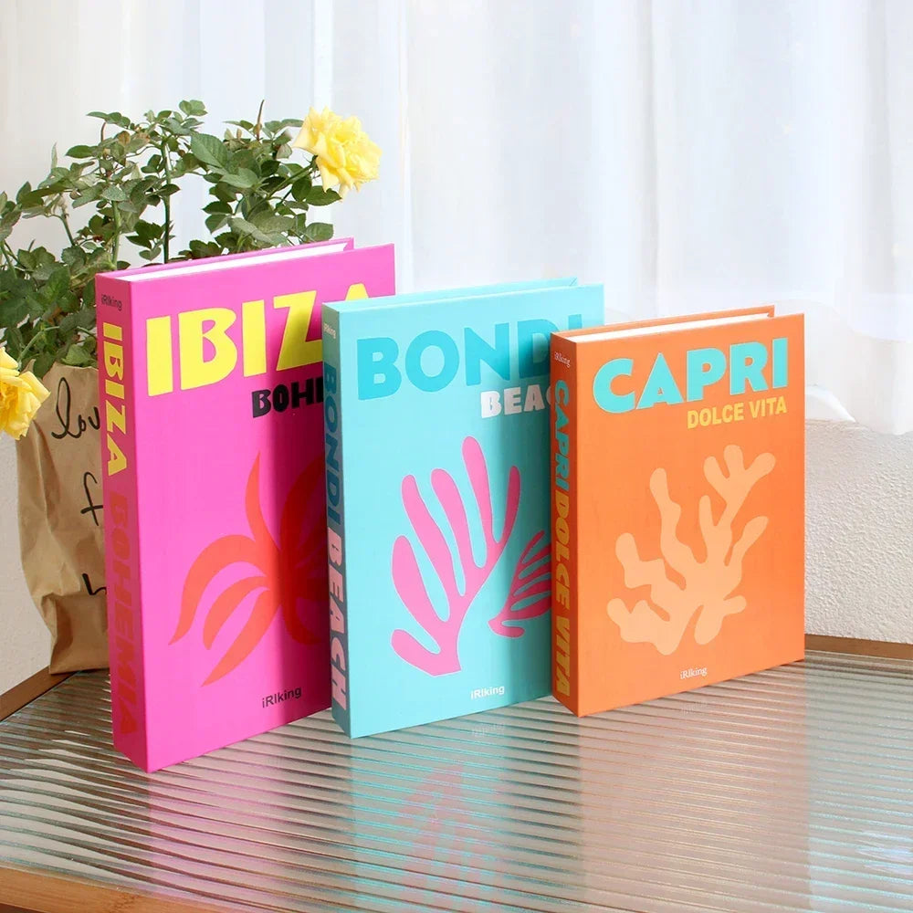 Wohnzimmerdekoration Designerbücher Couchtisch-Ornamente - So ist Leben