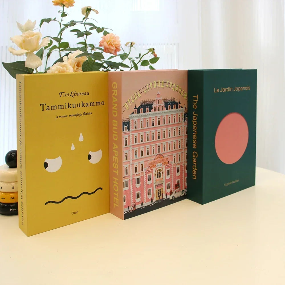 Wohnzimmerdekoration Designerbücher Couchtisch-Ornamente - So ist Leben