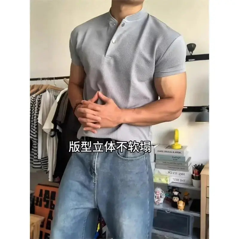 Sports Fitness Kurzarm-T-Shirt mit normaler Schulterpartie - So ist Leben