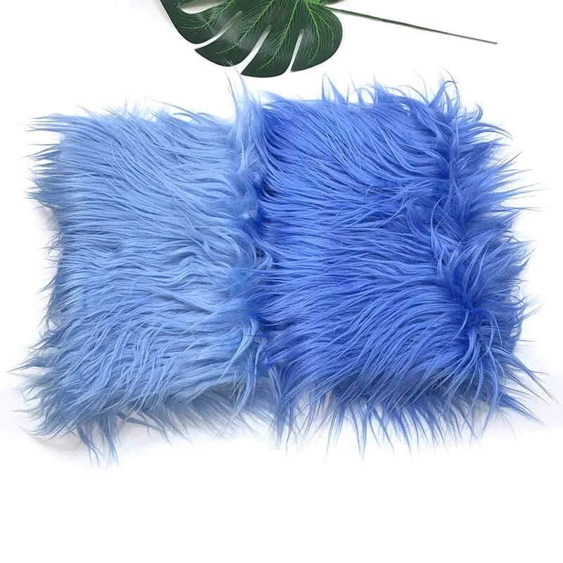 Diverse Farben Faux Pelz Stoff 25x45 cm 8 cm - So ist Leben