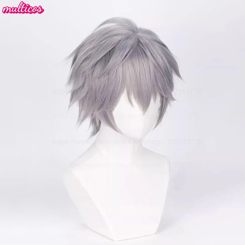 Till Cosplay Perücke Alien Bühne Cosplay Silber Grau Hitzebeständiges Haar Bühnenshow Conmic-Con Weihnachten Halloween Anime Perücken So ist Leben