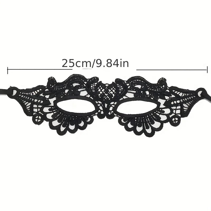 Mordarli Maskerade-Maske für Frauen, Spitzen-Augenmaske für Halloween, Kostüm, Party, Maskerade-Maske für Frauen So ist Leben