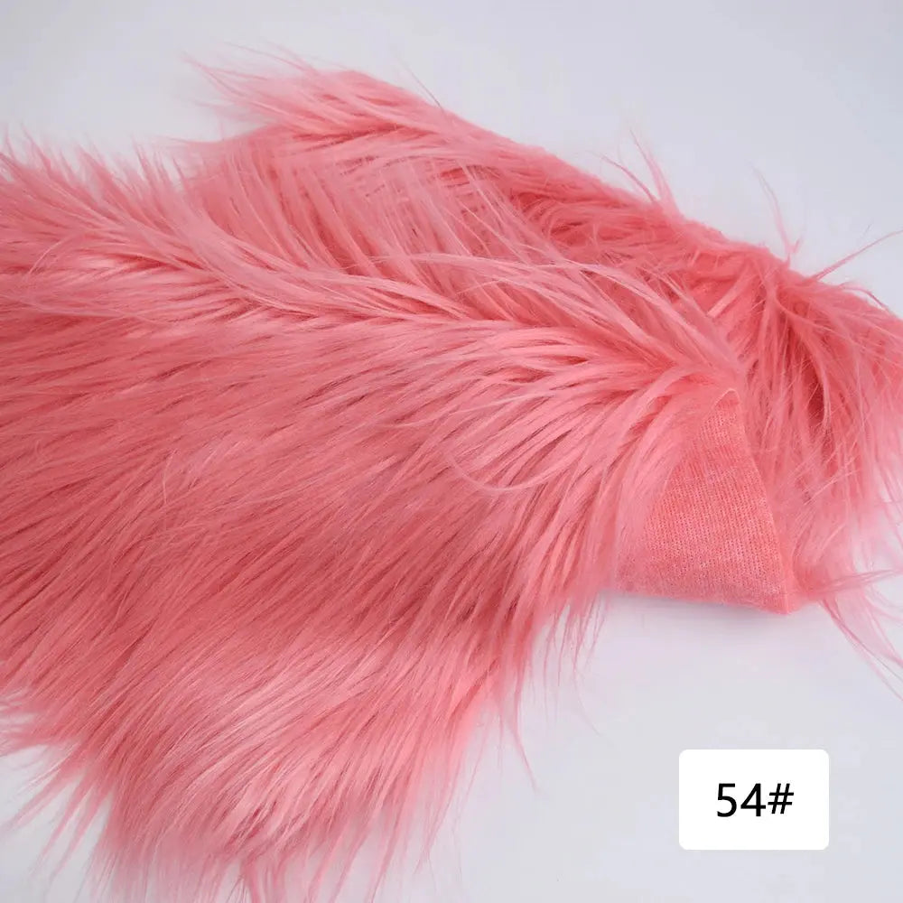 Diverse Farben Faux Pelz Stoff 25x45 cm 8 cm - So ist Leben