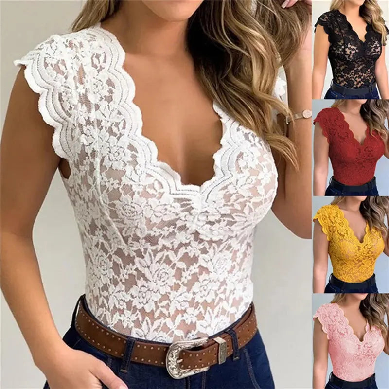 Lässiger Sommertrend Spitzen-Cardigan-Tanktops - So ist Leben