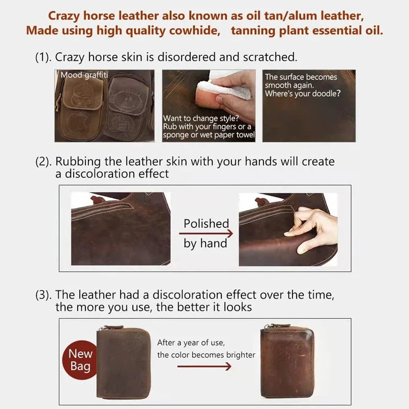 Leder Crazy Horse Öl gegerbtes Rindsleder 2 mm dick Handwerk DIY Wahl Größe und Farbe So ist Leben