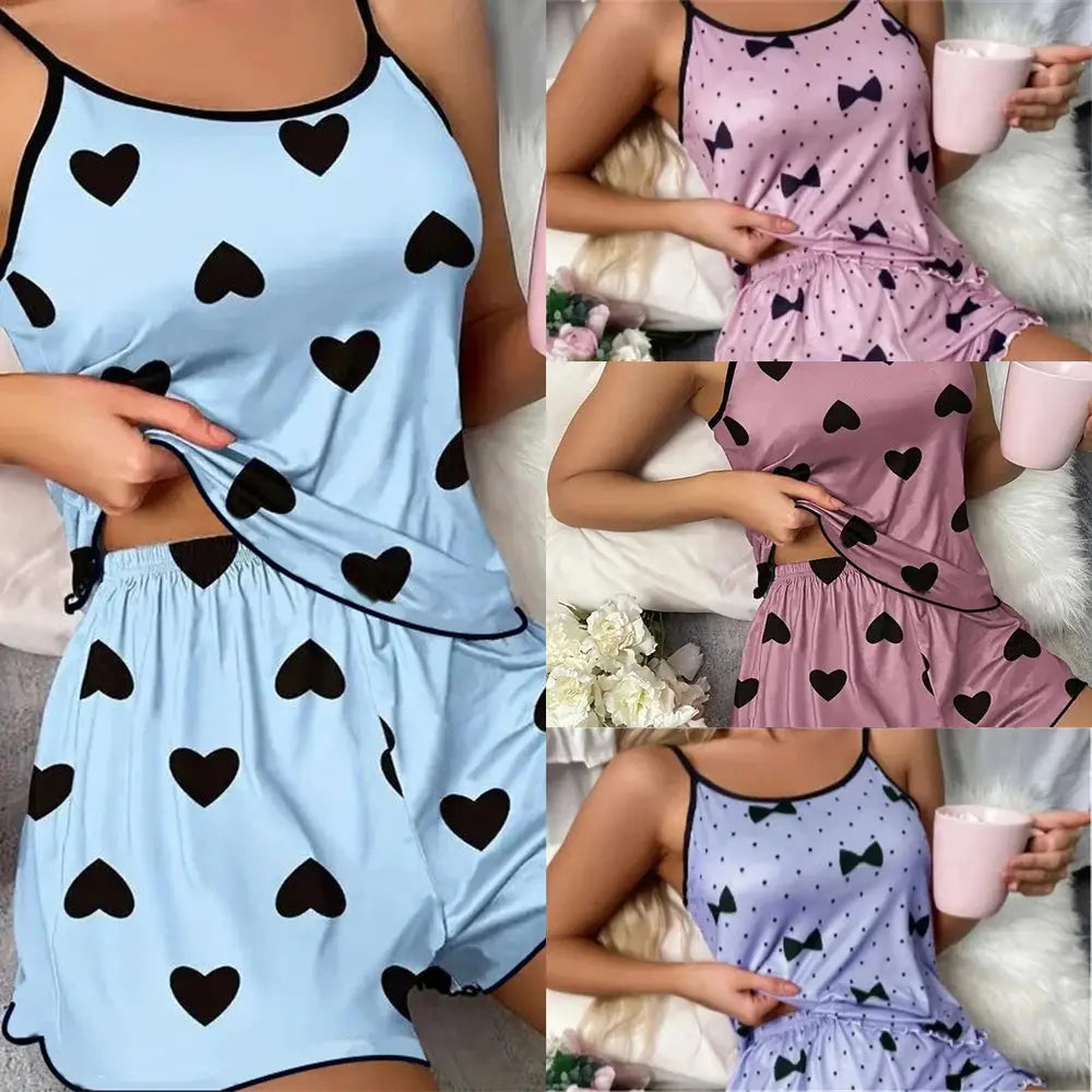 Lässiges Sommermode-Shorts in Herzform aus Eisseidenoberteil - So ist Leben