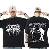 Männer Frauen Print Mode Hip Hop Metal Gothic Rock T Shirt - So ist Leben