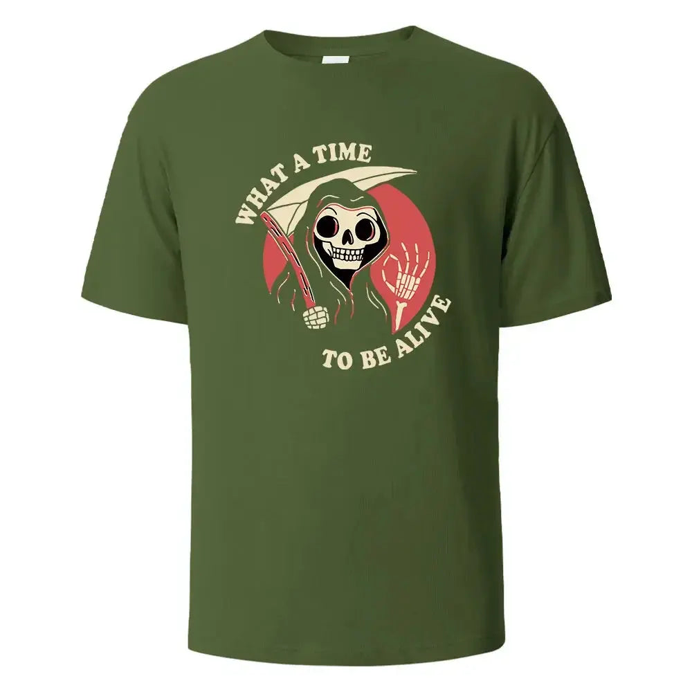 What A Time To Be Alive-Hip-Hop-Print T-Shirt - So ist Leben