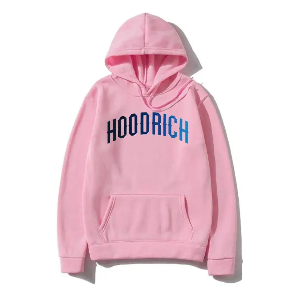 Lässiger, bedruckter Hip-Hop-Sweatshirt-Hoodie aus Baumwolle - So ist Leben