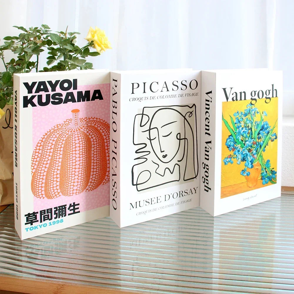 Wohnzimmerdekoration Designerbücher Couchtisch-Ornamente - So ist Leben