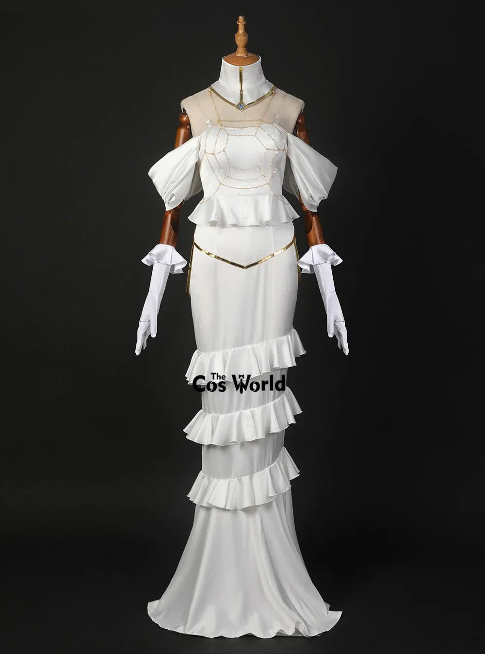 COSda@Overlord Albedo Weißes Kleid Outfits Anime Cosplay KostümeCOSda@ So ist Leben