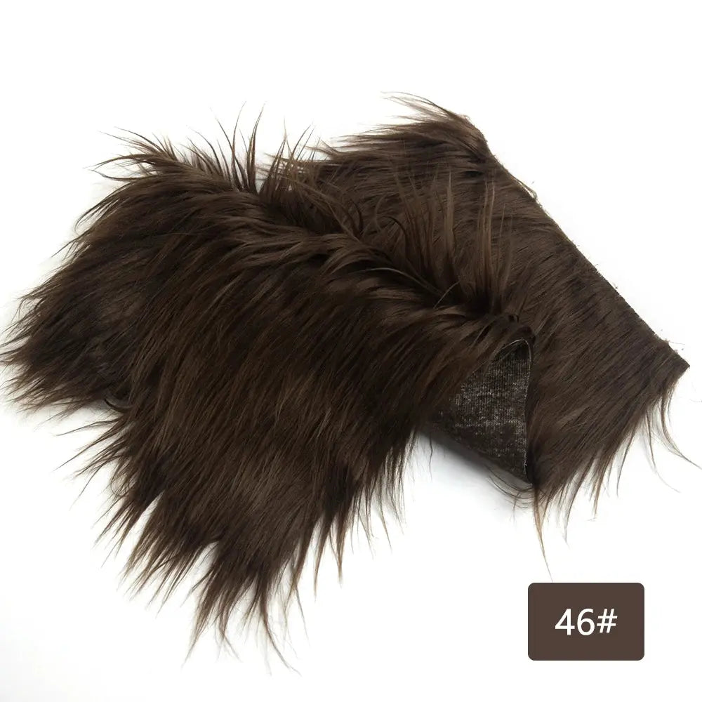 Diverse Farben Faux Pelz Stoff 25x45 cm 8 cm - So ist Leben