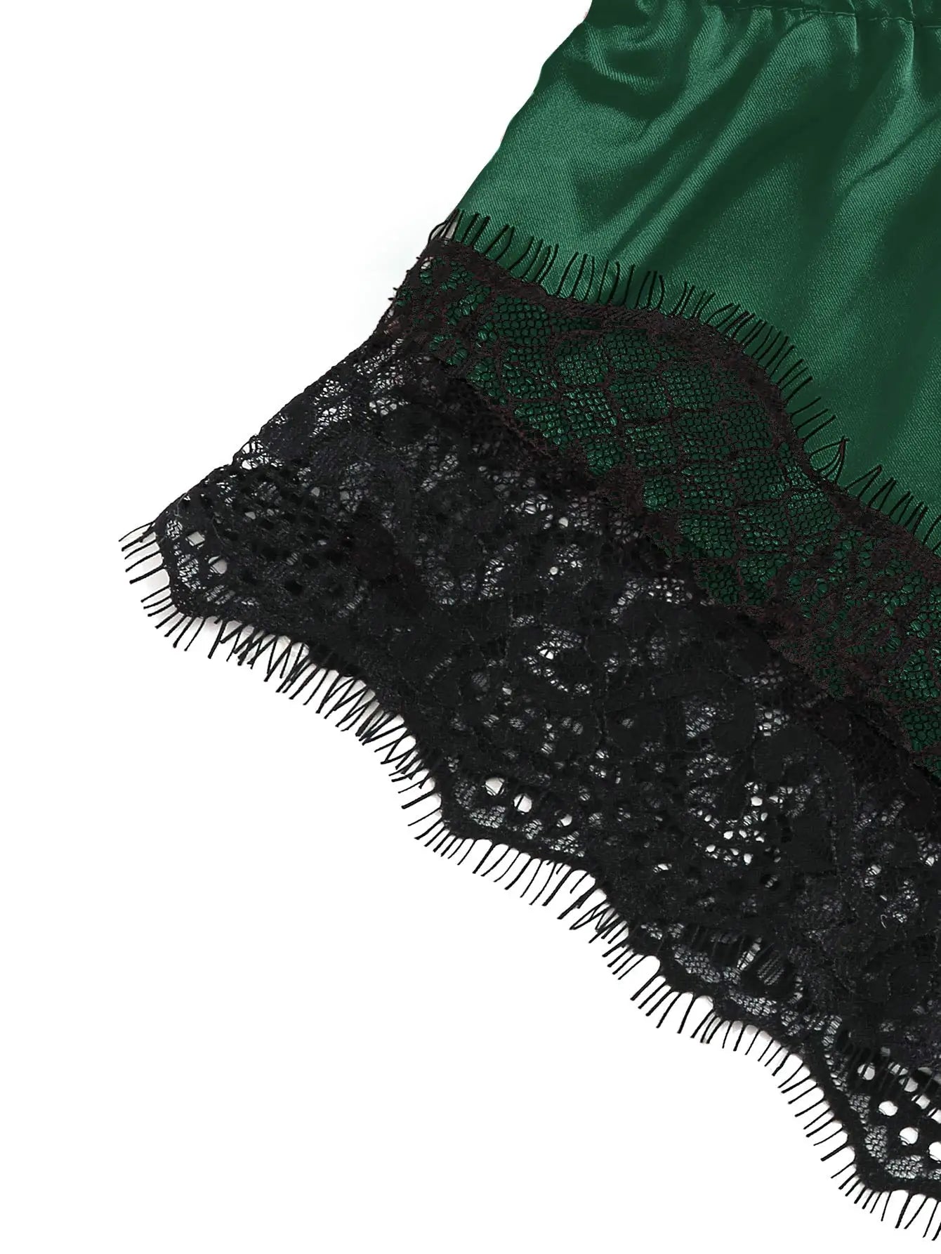 1Damen 2-teiliges sexy Spitzen-Pyjama-Set, durchsichtiges Bralette, Cami-Top und Shorts, atmungsaktive Nachtwäsche, Sommer-Dessous in Übergröße So ist Leben