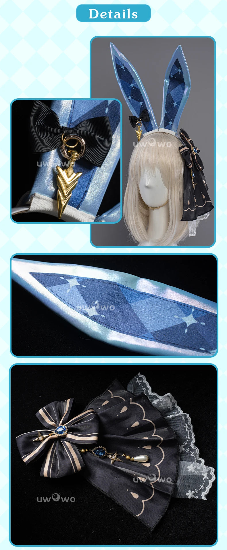 LAST BATCH UWOWO Exklusives Furina Cosplay Genshin Impact Fanart Furina Niedlicher Häschenanzug Cosplay-Kostüm So ist Leben