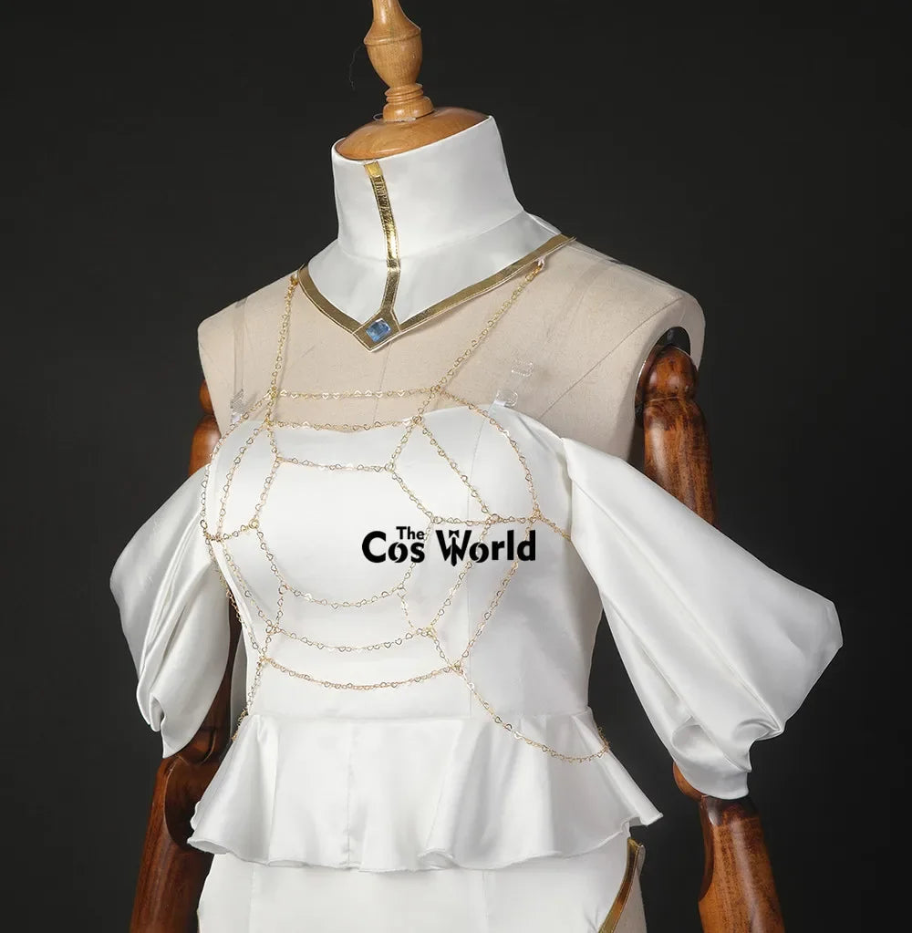 COSda@Overlord Albedo Weißes Kleid Outfits Anime Cosplay KostümeCOSda@ So ist Leben