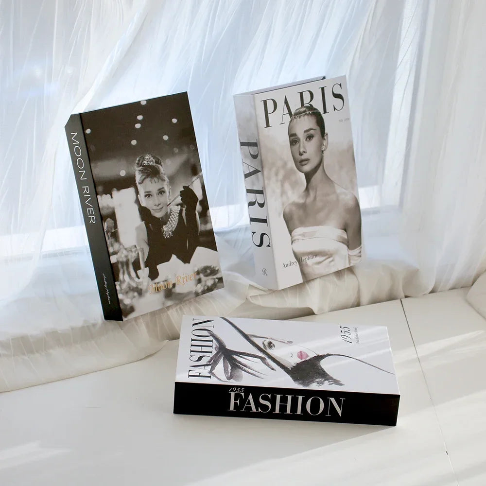 Wohnzimmerdekoration Designerbücher Couchtisch-Ornamente - So ist Leben