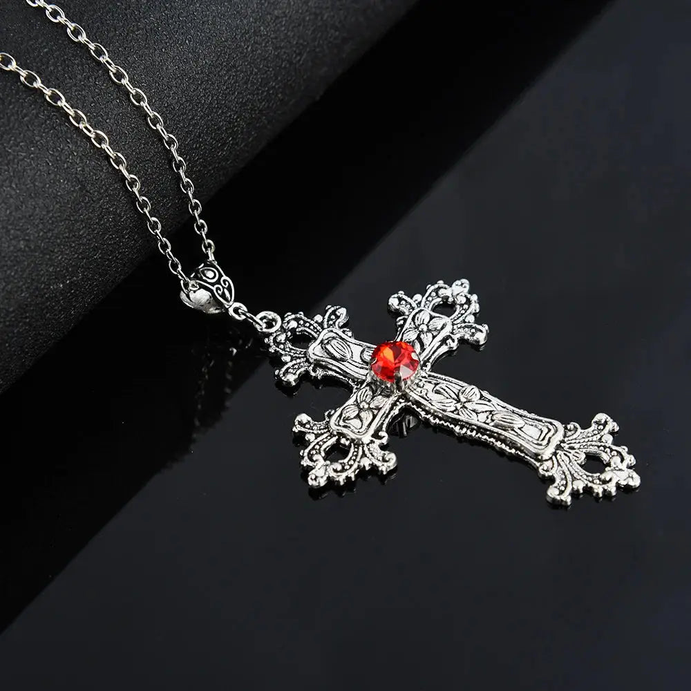 Anime Death Note Misa Amane Cosplay Halskette Kreuz Anhänger Kette Frauen Männer Schmuck Gothic Lolita Prop Zubehör Halloween - So ist Leben