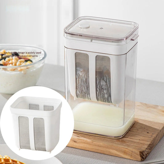 Griechisches Joghurt-Sieb Mesh Haushalts küchen zubehör Mehrzweck-feinmaschiges Sieb für Sojamilch-Picknick-Camping nach Hause So ist Leben