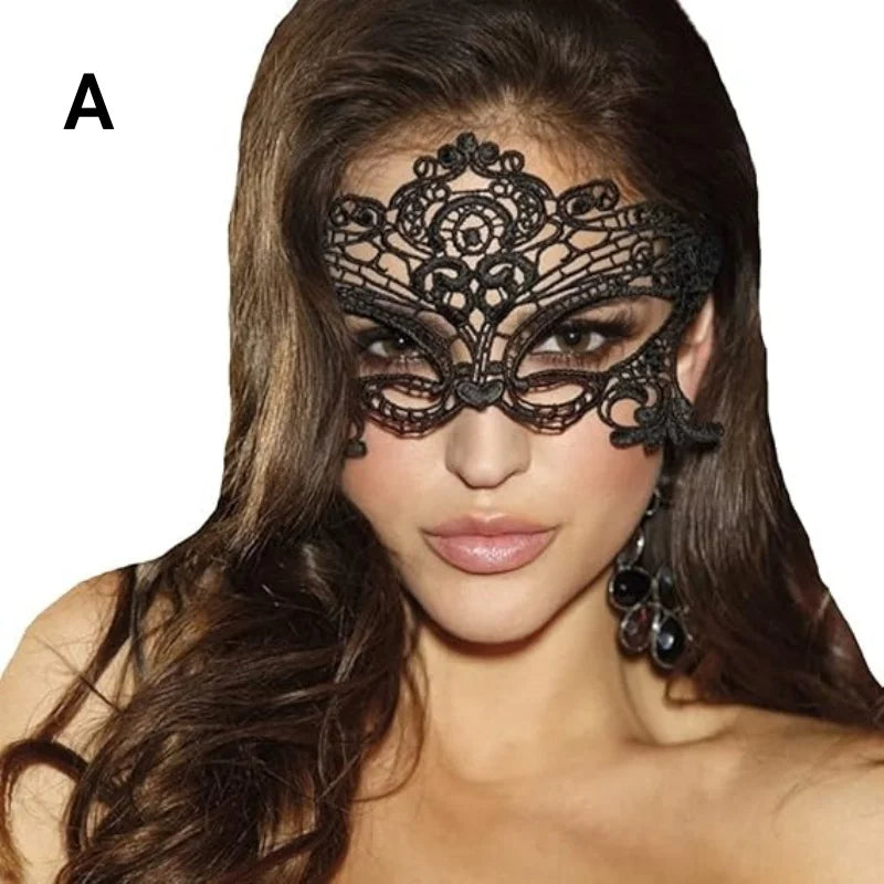Mordarli Maskerade-Maske für Frauen, Spitzen-Augenmaske für Halloween, Kostüm, Party, Maskerade-Maske für Frauen So ist Leben